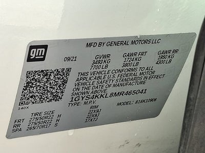 2021 Cadillac Escalade ESV Premium Luxury