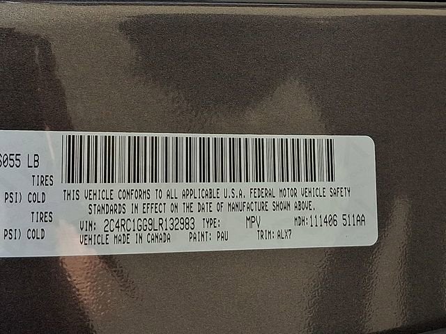 2020 Chrysler Pacifica Limited