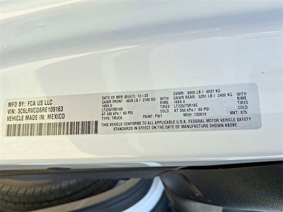 2024 RAM ProMaster Cargo Van Tradesman