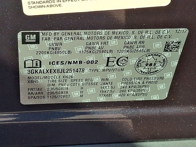 2018 GMC Terrain Denali