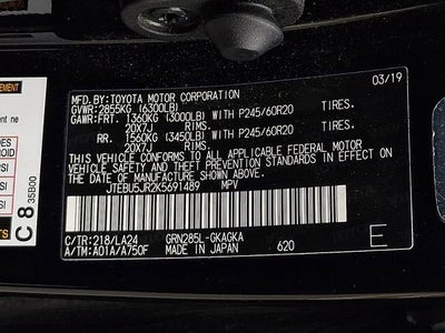 2019 Toyota 4Runner SR5