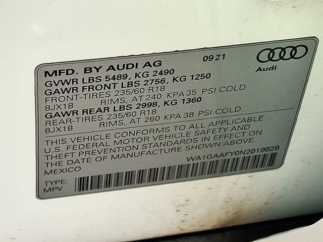 2022 Audi Q5 S line Premium