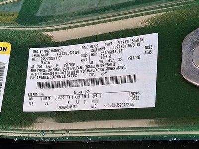 2022 Ford Bronco Outer Banks