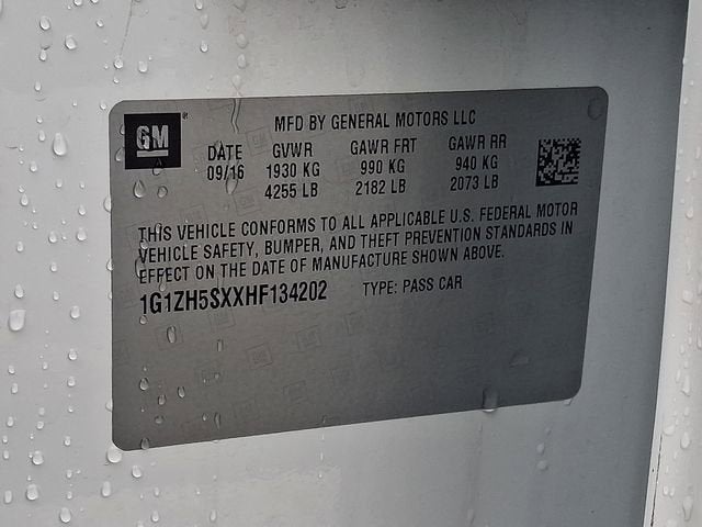 2017 Chevrolet Malibu Premier