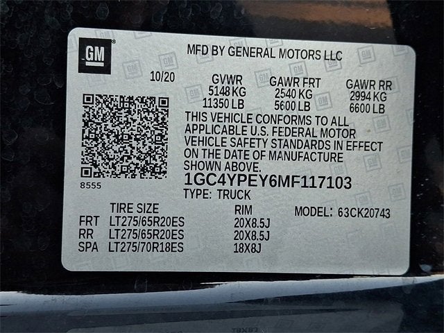 2021 Chevrolet Silverado 2500 HD LTZ