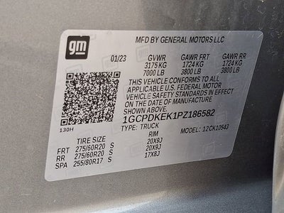 2023 Chevrolet Silverado 1500 LT (2FL)