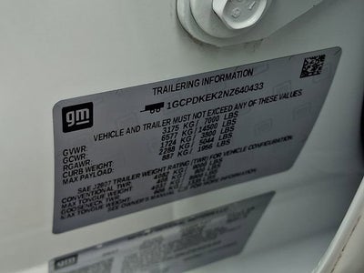 2022 Chevrolet Silverado 1500 LT (2FL)