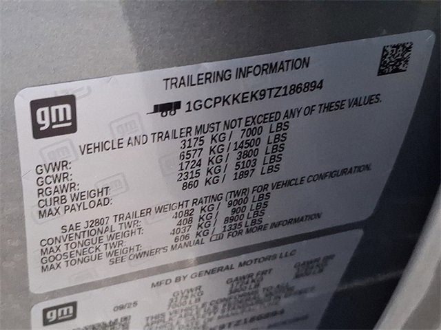 2026 Chevrolet Silverado 1500 LT (2FL)