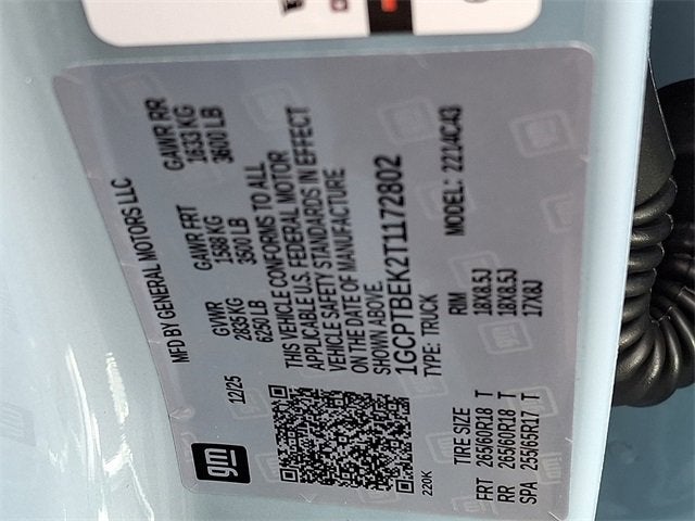 2026 Chevrolet Colorado WT