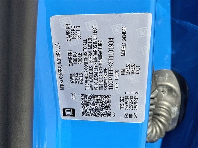 2026 Chevrolet Colorado Trail Boss