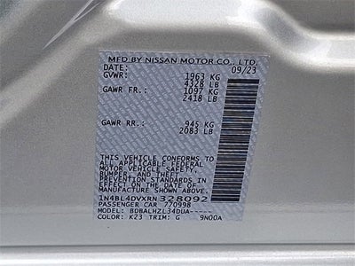 2024 Nissan Altima SV FWD