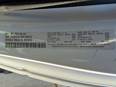 2024 RAM 2500 Tradesman Regular Cab 4x4 8' Box