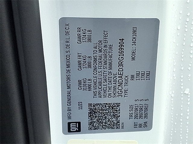 2024 Chevrolet Silverado 1500 WT