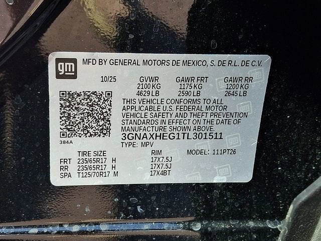 2026 Chevrolet Equinox LT