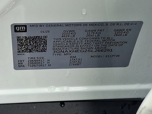 2025 Chevrolet Equinox LT
