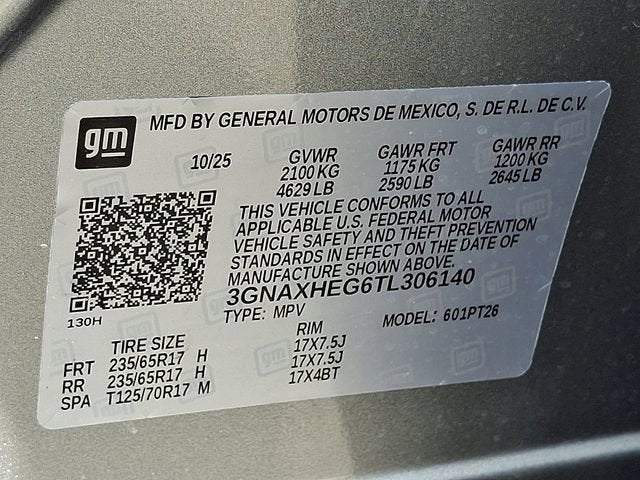 2026 Chevrolet Equinox LT