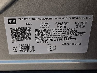 2025 Chevrolet Equinox LT
