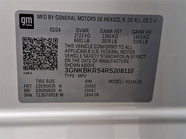 2024 Chevrolet Blazer RS