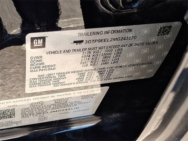 2021 GMC Sierra 1500 AT4