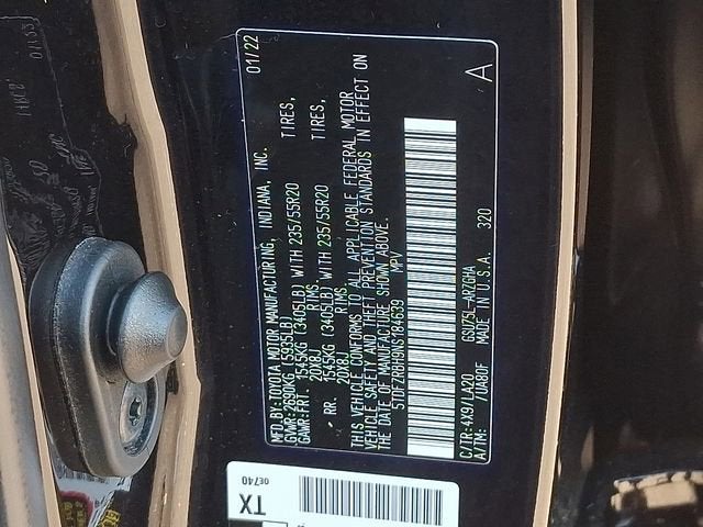 2022 Toyota Highlander Platinum