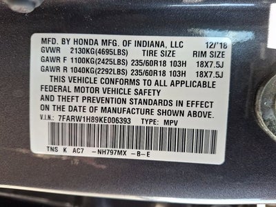 2019 Honda CR-V EX-L