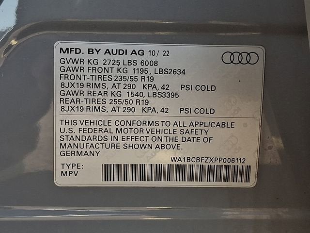 2023 Audi Q4 e-tron Premium Plus 40 RWD