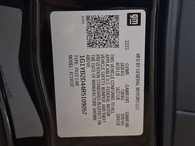 2024 Chevrolet Corvette Stingray 2LT