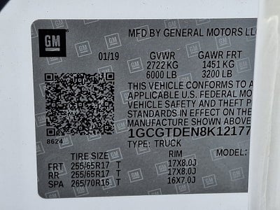 2019 Chevrolet Colorado 4WD Z71