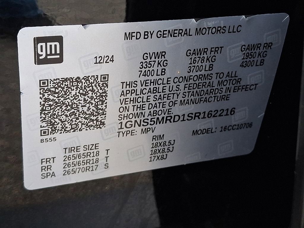 2025 Chevrolet Tahoe LS