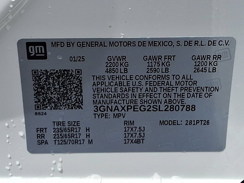 2025 Chevrolet Equinox LT
