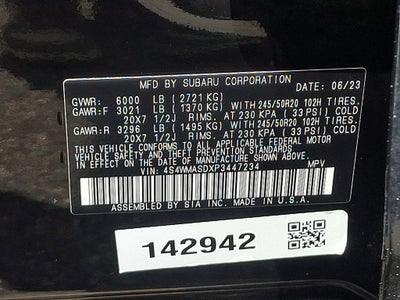 2023 Subaru Ascent Limited