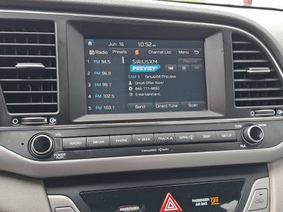 2018 Hyundai Elantra SEL