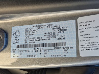 2024 Ford Escape Platinum