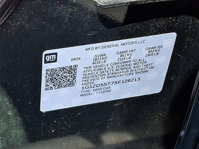 2025 Chevrolet Malibu LT 1LT