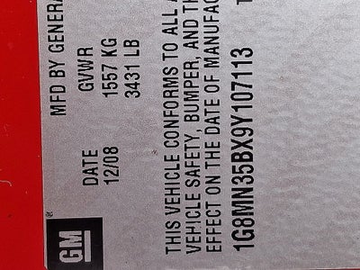 2009 Saturn Sky Base