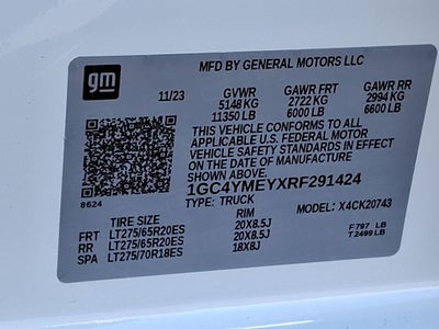 2024 Chevrolet Silverado 2500HD Custom