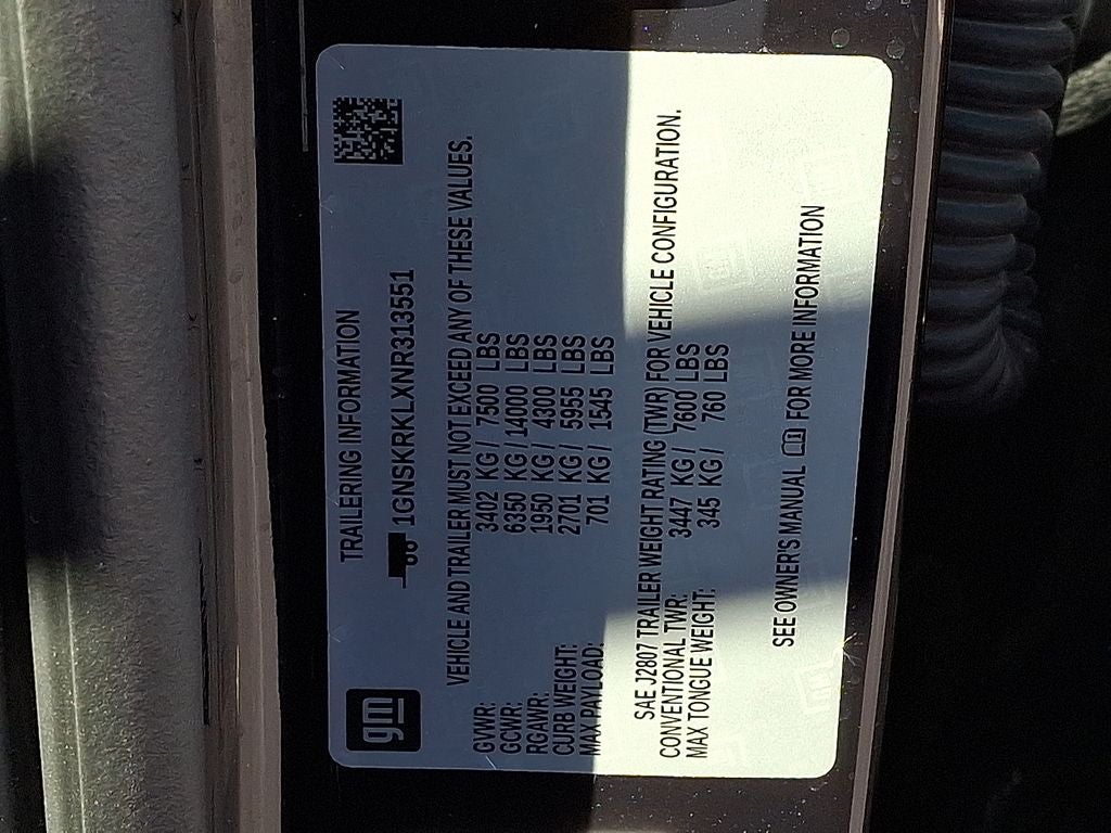 2022 Chevrolet Tahoe RST