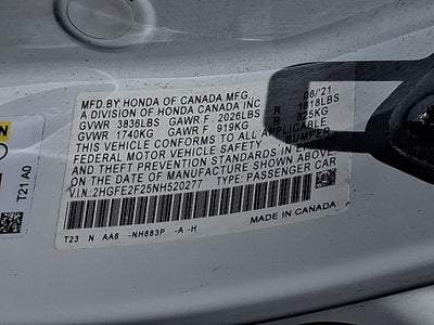 2022 Honda Civic LX