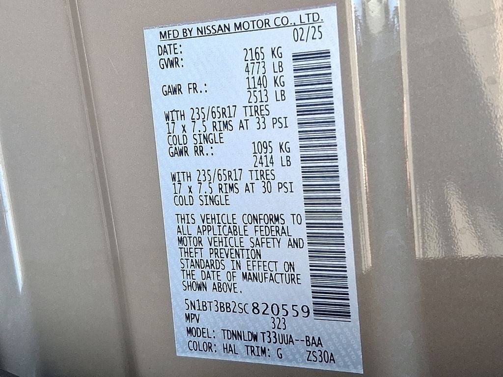 2025 Nissan Rogue Rock Creek