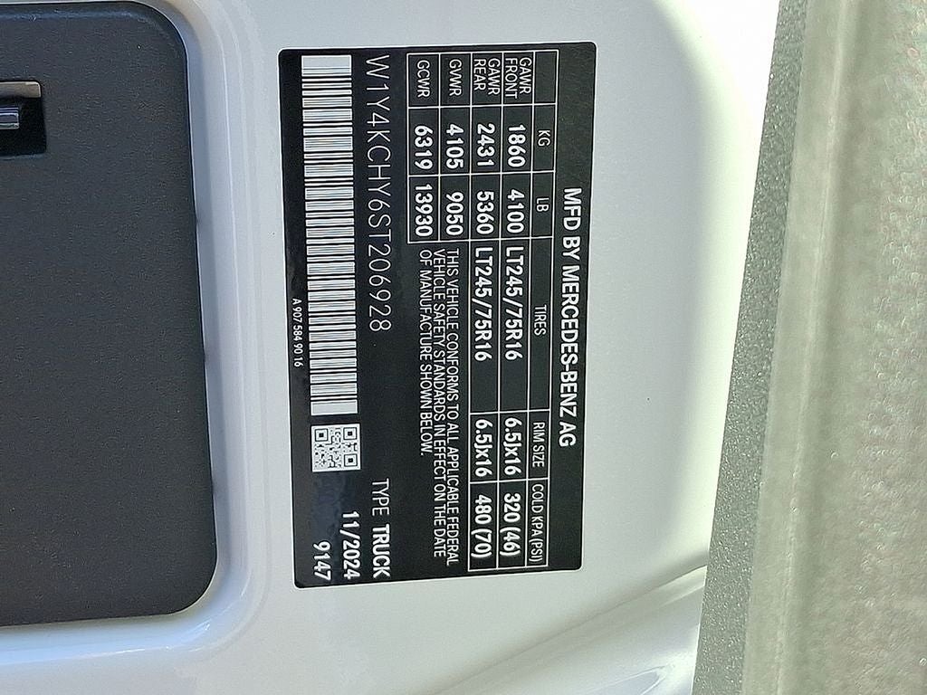 2025 Mercedes-Benz Sprinter 2500 High Roof