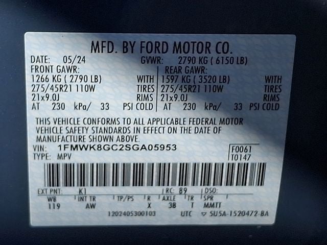 2025 Ford Explorer ST