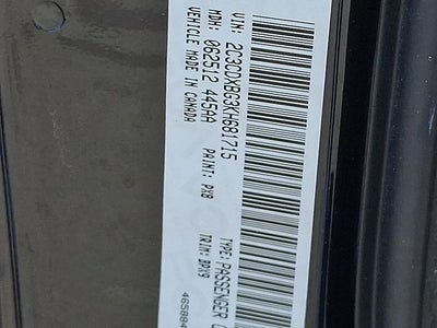 2019 Dodge Charger SXT RWD