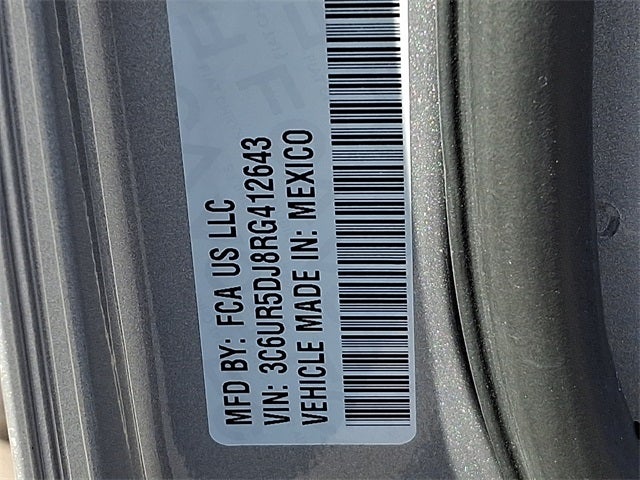 2024 RAM 2500 Big Horn Crew Cab 4x4 6'4' Box