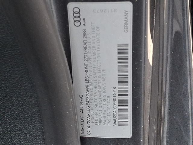 2015 Audi A7 3.0T Prestige quattro