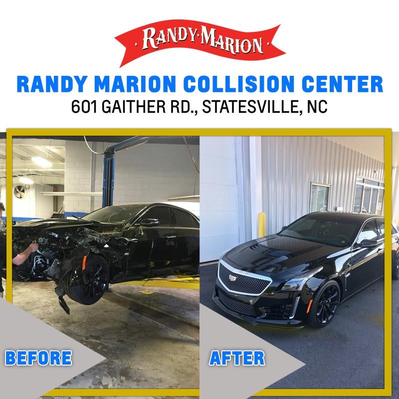 before and after collision repair